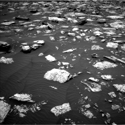Nasa's Mars rover Curiosity acquired this image using its Left Navigation Camera on Sol 1594, at drive 2514, site number 60