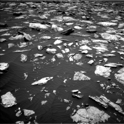 Nasa's Mars rover Curiosity acquired this image using its Left Navigation Camera on Sol 1594, at drive 2532, site number 60