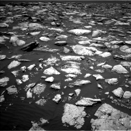Nasa's Mars rover Curiosity acquired this image using its Left Navigation Camera on Sol 1594, at drive 2550, site number 60