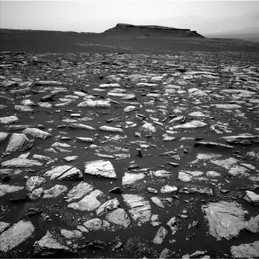 Nasa's Mars rover Curiosity acquired this image using its Left Navigation Camera on Sol 1594, at drive 2574, site number 60
