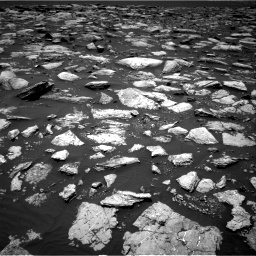 Nasa's Mars rover Curiosity acquired this image using its Right Navigation Camera on Sol 1594, at drive 2550, site number 60