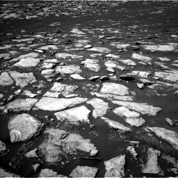 Nasa's Mars rover Curiosity acquired this image using its Left Navigation Camera on Sol 1596, at drive 2574, site number 60