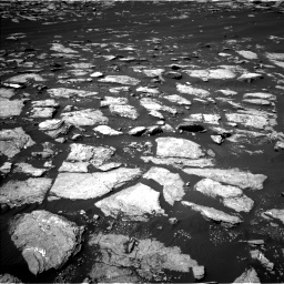 Nasa's Mars rover Curiosity acquired this image using its Left Navigation Camera on Sol 1596, at drive 2586, site number 60