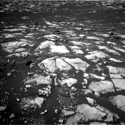 Nasa's Mars rover Curiosity acquired this image using its Left Navigation Camera on Sol 1596, at drive 2598, site number 60