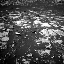 Nasa's Mars rover Curiosity acquired this image using its Left Navigation Camera on Sol 1596, at drive 2604, site number 60