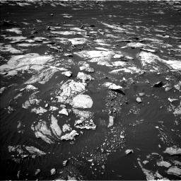 Nasa's Mars rover Curiosity acquired this image using its Left Navigation Camera on Sol 1596, at drive 2610, site number 60