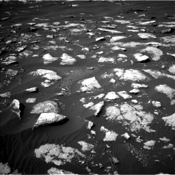 Nasa's Mars rover Curiosity acquired this image using its Left Navigation Camera on Sol 1596, at drive 2664, site number 60
