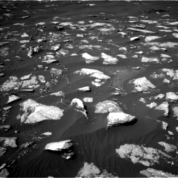 Nasa's Mars rover Curiosity acquired this image using its Left Navigation Camera on Sol 1596, at drive 2670, site number 60
