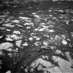 Nasa's Mars rover Curiosity acquired this image using its Left Navigation Camera on Sol 1596, at drive 2694, site number 60