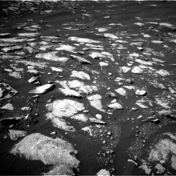 Nasa's Mars rover Curiosity acquired this image using its Left Navigation Camera on Sol 1596, at drive 2700, site number 60