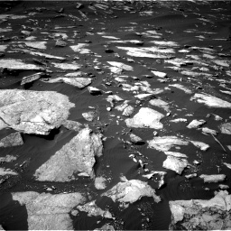 Nasa's Mars rover Curiosity acquired this image using its Right Navigation Camera on Sol 1596, at drive 2730, site number 60