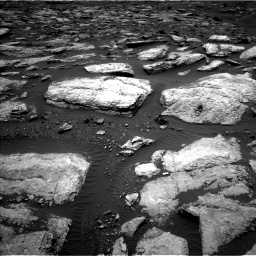 Nasa's Mars rover Curiosity acquired this image using its Left Navigation Camera on Sol 1598, at drive 2736, site number 60