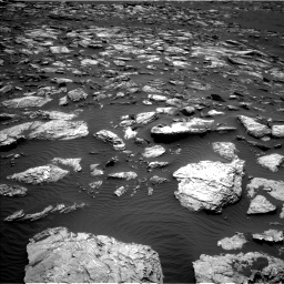 Nasa's Mars rover Curiosity acquired this image using its Left Navigation Camera on Sol 1598, at drive 2766, site number 60