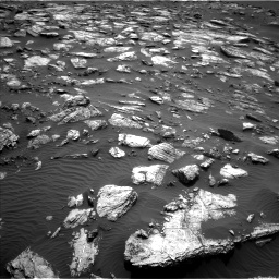 Nasa's Mars rover Curiosity acquired this image using its Left Navigation Camera on Sol 1598, at drive 2784, site number 60