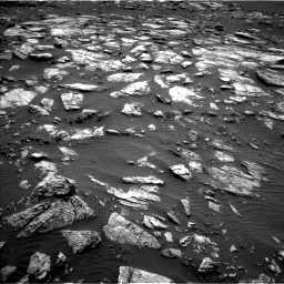 Nasa's Mars rover Curiosity acquired this image using its Left Navigation Camera on Sol 1598, at drive 2796, site number 60