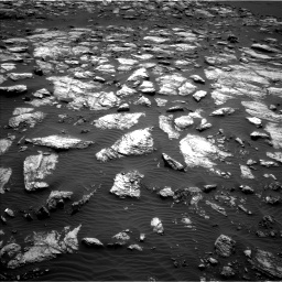 Nasa's Mars rover Curiosity acquired this image using its Left Navigation Camera on Sol 1598, at drive 2808, site number 60