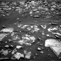 Nasa's Mars rover Curiosity acquired this image using its Left Navigation Camera on Sol 1598, at drive 2862, site number 60
