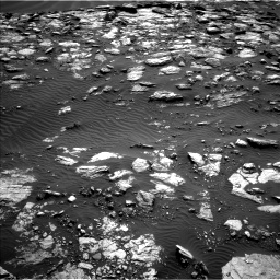 Nasa's Mars rover Curiosity acquired this image using its Left Navigation Camera on Sol 1598, at drive 2868, site number 60