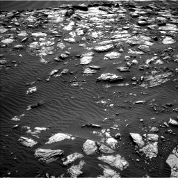 Nasa's Mars rover Curiosity acquired this image using its Left Navigation Camera on Sol 1598, at drive 2874, site number 60
