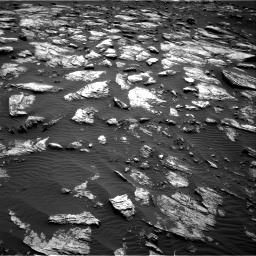 Nasa's Mars rover Curiosity acquired this image using its Right Navigation Camera on Sol 1598, at drive 2802, site number 60