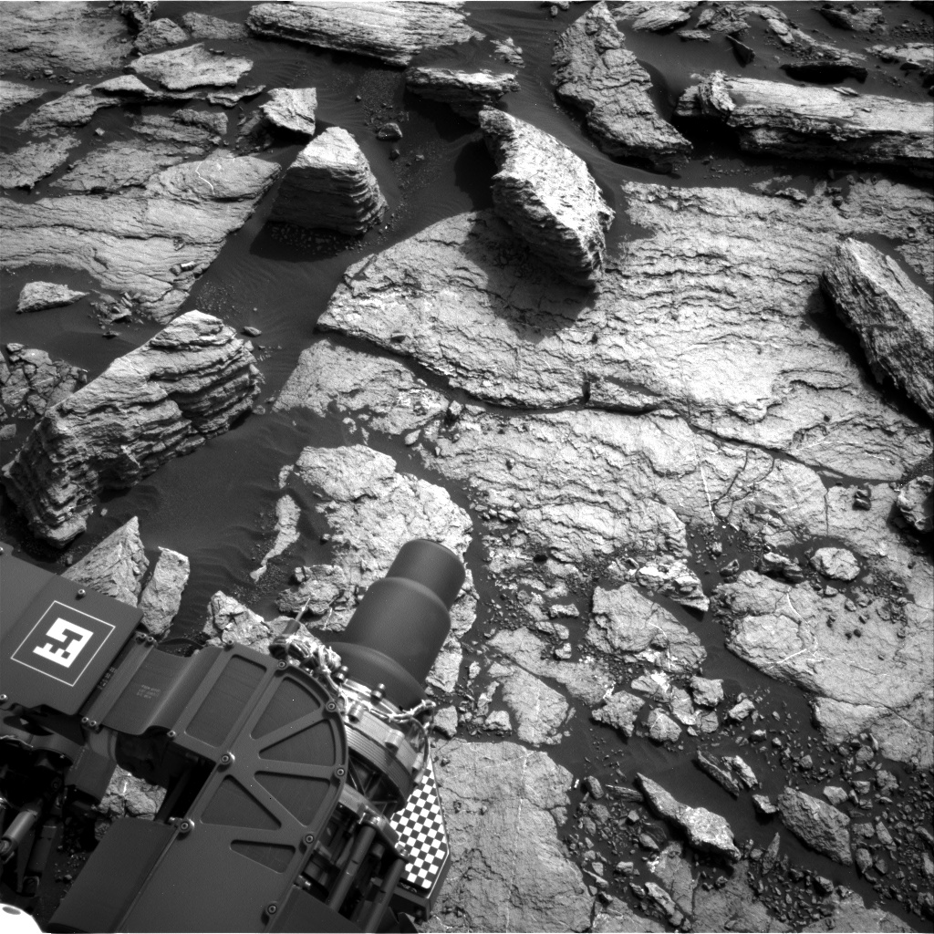 Nasa's Mars rover Curiosity acquired this image using its Right Navigation Camera on Sol 1598, at drive 2928, site number 60
