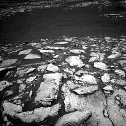 Nasa's Mars rover Curiosity acquired this image using its Left Navigation Camera on Sol 1601, at drive 2970, site number 60