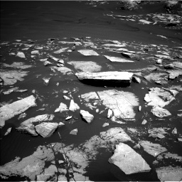 Nasa's Mars rover Curiosity acquired this image using its Left Navigation Camera on Sol 1601, at drive 3006, site number 60