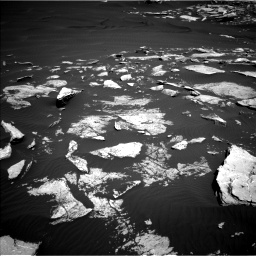Nasa's Mars rover Curiosity acquired this image using its Left Navigation Camera on Sol 1601, at drive 3030, site number 60