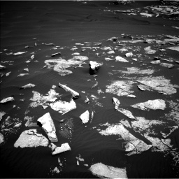 Nasa's Mars rover Curiosity acquired this image using its Left Navigation Camera on Sol 1601, at drive 3036, site number 60