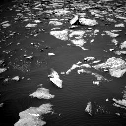 Nasa's Mars rover Curiosity acquired this image using its Left Navigation Camera on Sol 1601, at drive 3090, site number 60