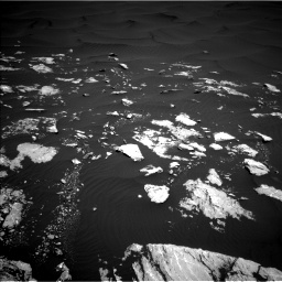 Nasa's Mars rover Curiosity acquired this image using its Left Navigation Camera on Sol 1601, at drive 3108, site number 60
