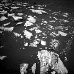 Nasa's Mars rover Curiosity acquired this image using its Left Navigation Camera on Sol 1601, at drive 3120, site number 60