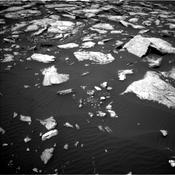 Nasa's Mars rover Curiosity acquired this image using its Left Navigation Camera on Sol 1601, at drive 3150, site number 60