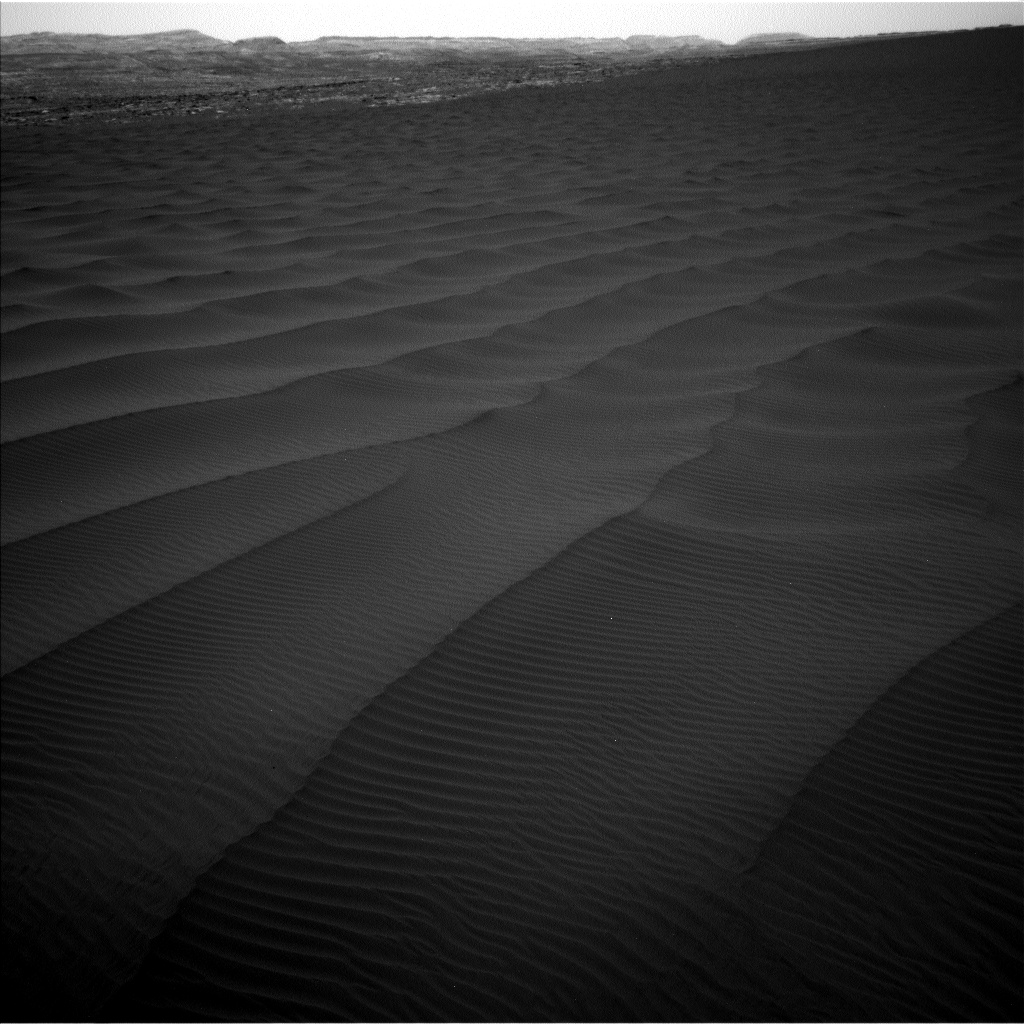 Nasa's Mars rover Curiosity acquired this image using its Left Navigation Camera on Sol 1601, at drive 3162, site number 60