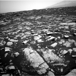 Nasa's Mars rover Curiosity acquired this image using its Left Navigation Camera on Sol 1604, at drive 3300, site number 60