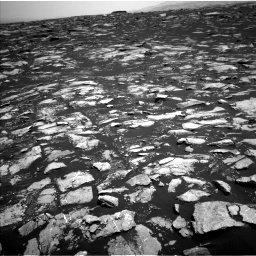 Nasa's Mars rover Curiosity acquired this image using its Left Navigation Camera on Sol 1604, at drive 3318, site number 60