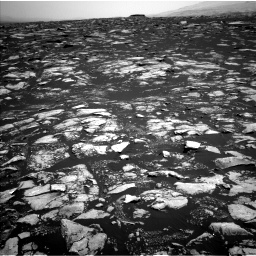 Nasa's Mars rover Curiosity acquired this image using its Left Navigation Camera on Sol 1604, at drive 3330, site number 60