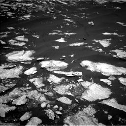 Nasa's Mars rover Curiosity acquired this image using its Left Navigation Camera on Sol 1605, at drive 18, site number 61