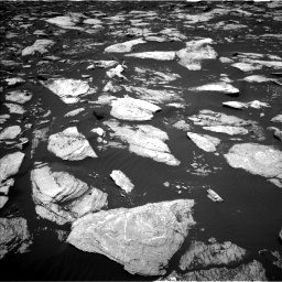 Nasa's Mars rover Curiosity acquired this image using its Left Navigation Camera on Sol 1605, at drive 132, site number 61