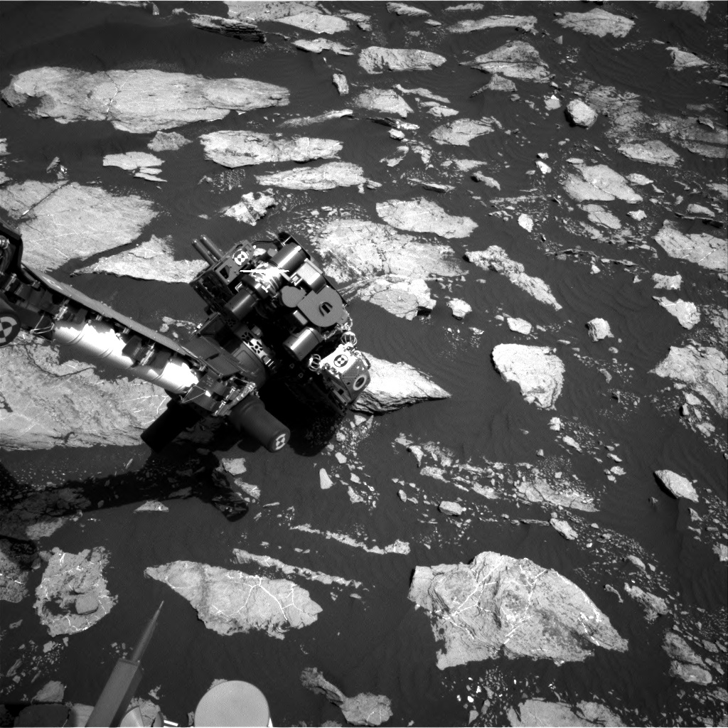 Nasa's Mars rover Curiosity acquired this image using its Right Navigation Camera on Sol 1605, at drive 0, site number 61