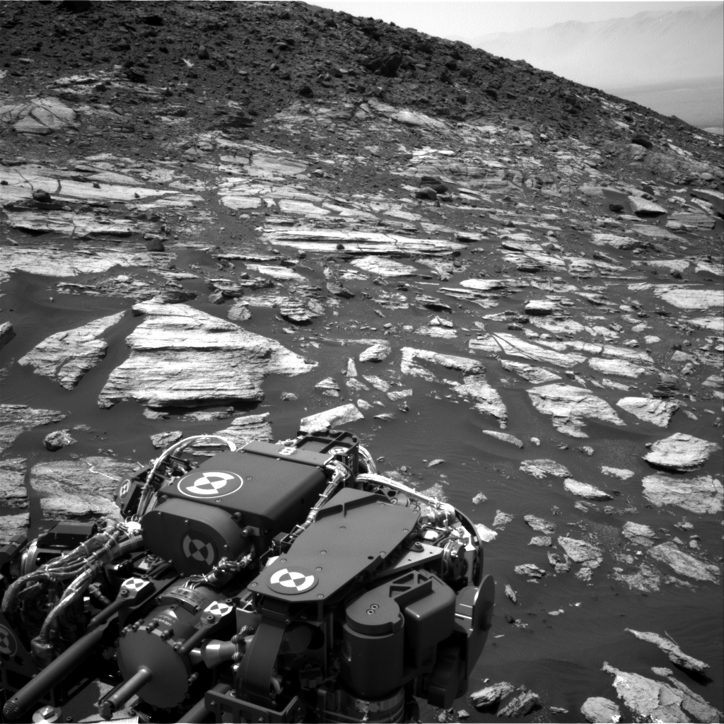 Nasa's Mars rover Curiosity acquired this image using its Right Navigation Camera on Sol 1605, at drive 156, site number 61