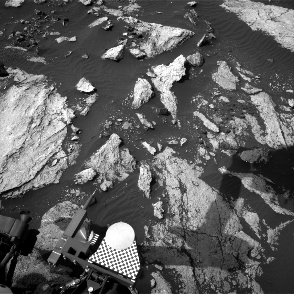Nasa's Mars rover Curiosity acquired this image using its Right Navigation Camera on Sol 1605, at drive 156, site number 61