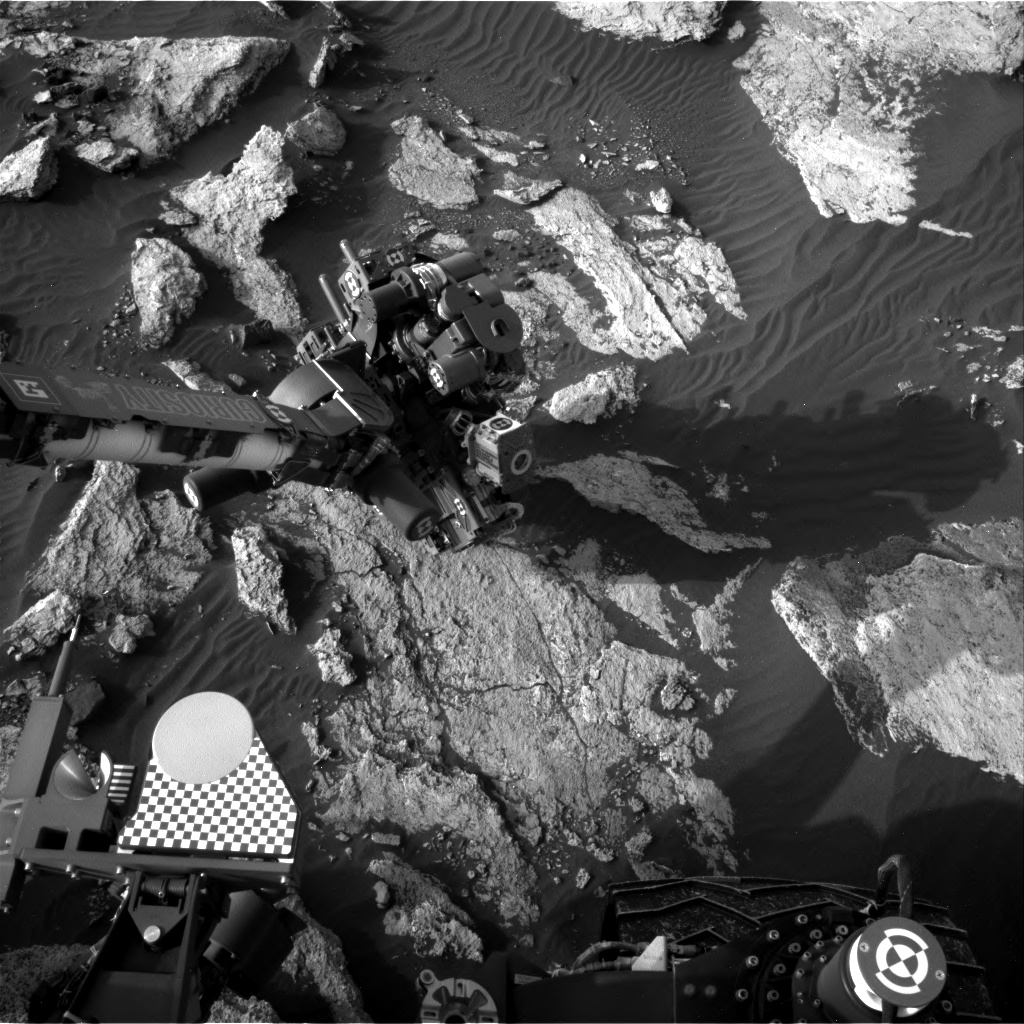 Nasa's Mars rover Curiosity acquired this image using its Right Navigation Camera on Sol 1606, at drive 156, site number 61