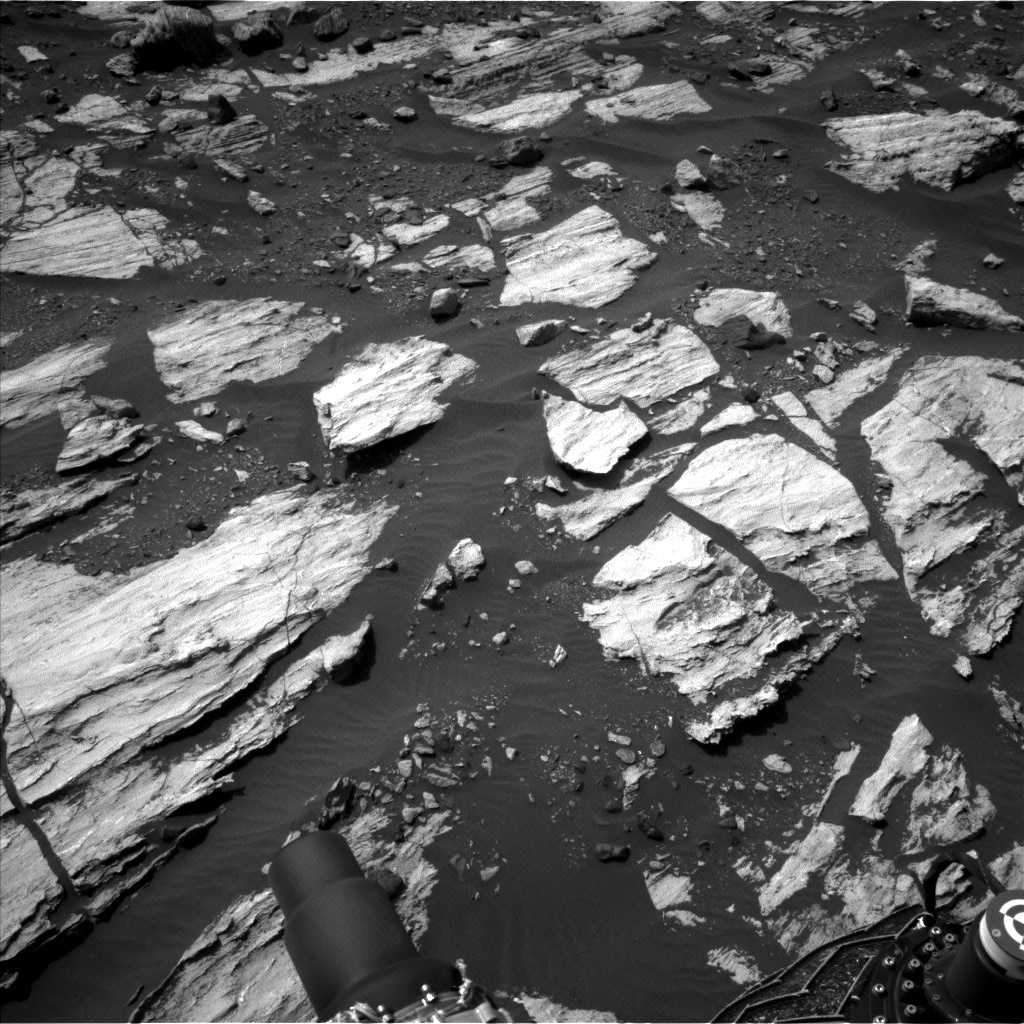 Nasa's Mars rover Curiosity acquired this image using its Left Navigation Camera on Sol 1608, at drive 252, site number 61