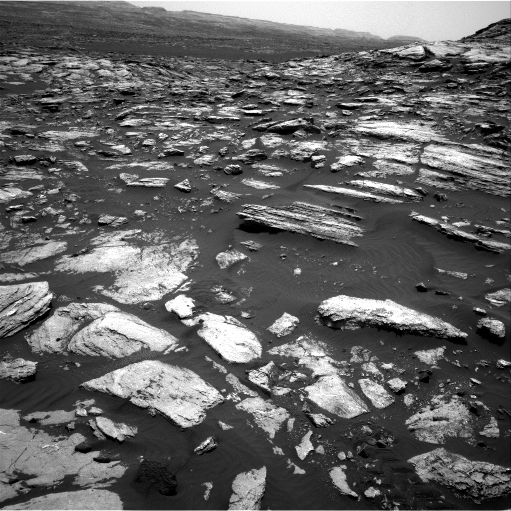 Nasa's Mars rover Curiosity acquired this image using its Right Navigation Camera on Sol 1608, at drive 186, site number 61
