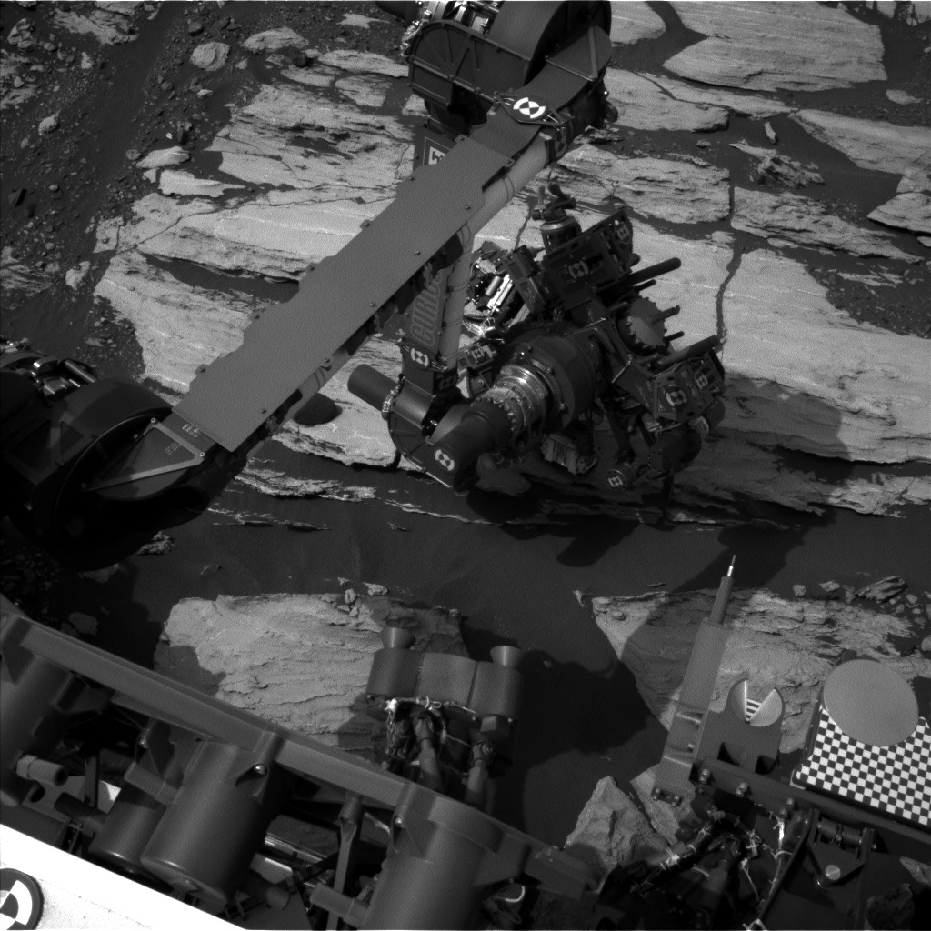 Nasa's Mars rover Curiosity acquired this image using its Left Navigation Camera on Sol 1610, at drive 252, site number 61