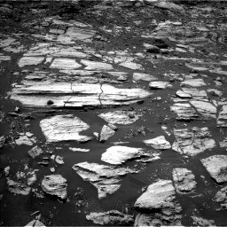 Nasa's Mars rover Curiosity acquired this image using its Left Navigation Camera on Sol 1610, at drive 264, site number 61