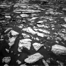 Nasa's Mars rover Curiosity acquired this image using its Left Navigation Camera on Sol 1610, at drive 276, site number 61