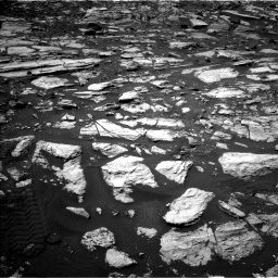 Nasa's Mars rover Curiosity acquired this image using its Left Navigation Camera on Sol 1610, at drive 288, site number 61