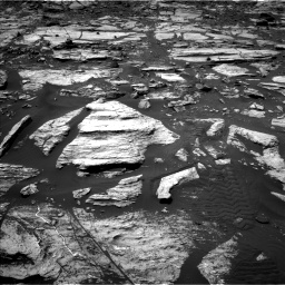 Nasa's Mars rover Curiosity acquired this image using its Left Navigation Camera on Sol 1610, at drive 294, site number 61